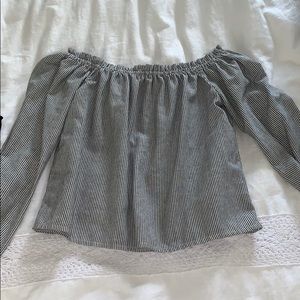off the shoulder top